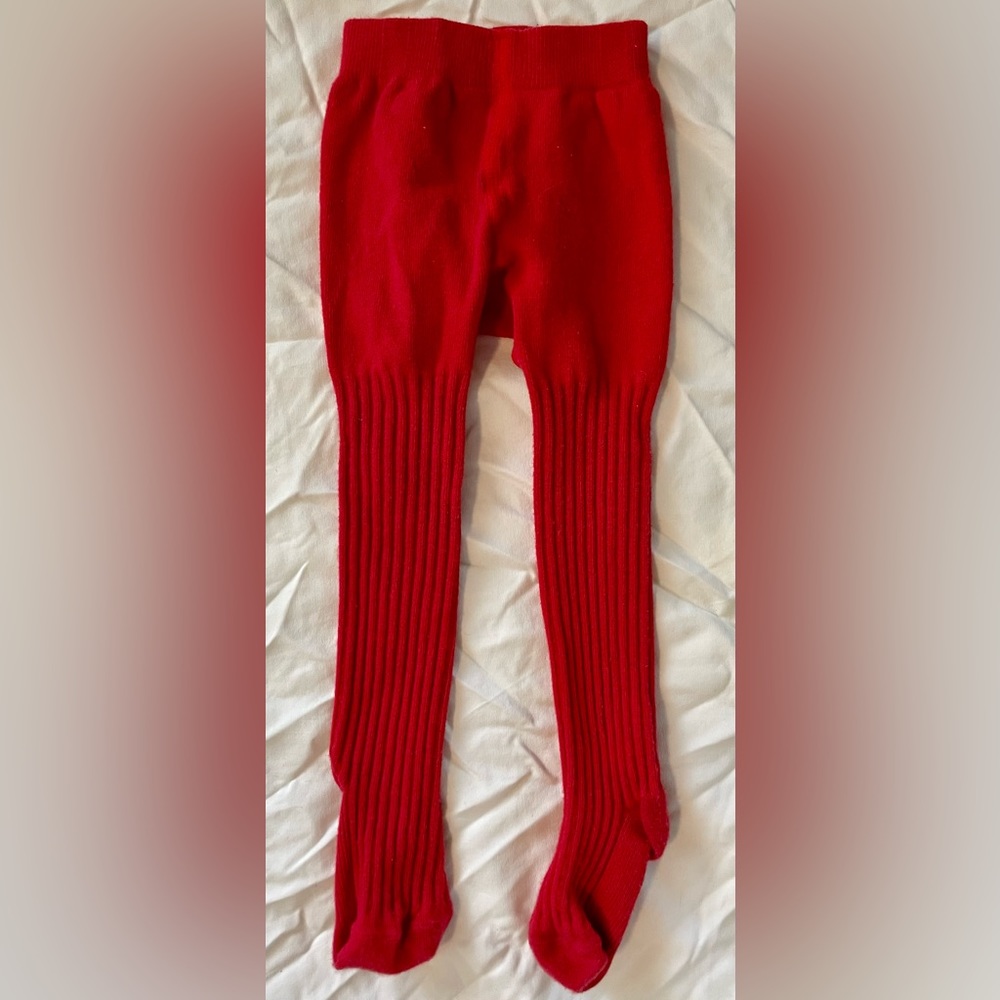 Janie and Jack ribbed tights